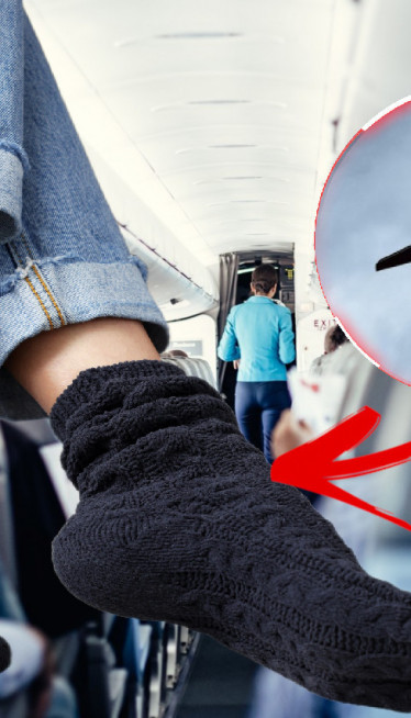 Зашто не треба да носите ЦРНЕ ЧАРАПЕ у авиону?