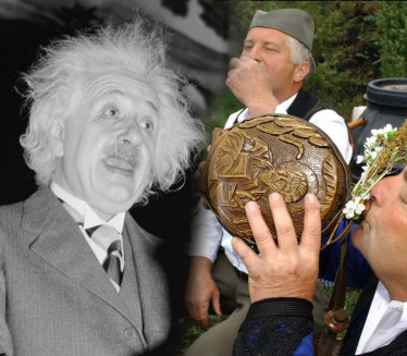 AJNŠTAJN O SRBIMA Oni su genijalni - piju od rođenja do smrti