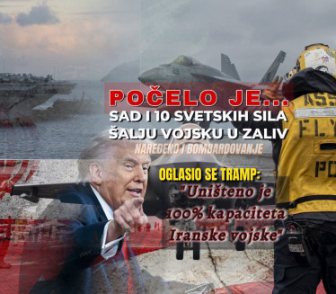 КРАЈ ИГРЕ Трамп: "Почело је, стижу ратни бродови 10-ак сила"