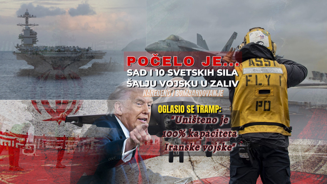 KRAJ IGRE Tramp: "Počelo je, stižu ratni brodovi 10-ak sila"