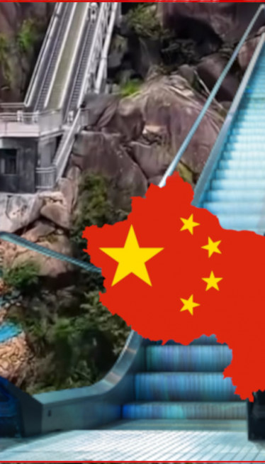 "BOŽANSKE STEPENICE": 80 spratova, dugačke skoro km (VIDEO)