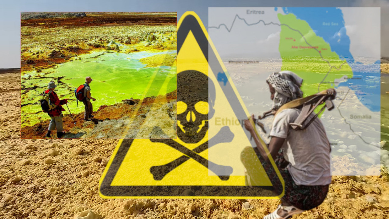 "ULAZ U PAKAO": Danakil - NAJOPASNIJE mesto na svetu