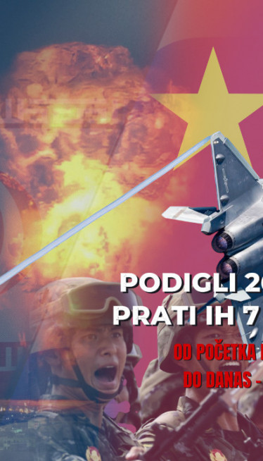 Od starta rata u Iranu NISU leteli,Kina sad DIGILA 26 lovaca