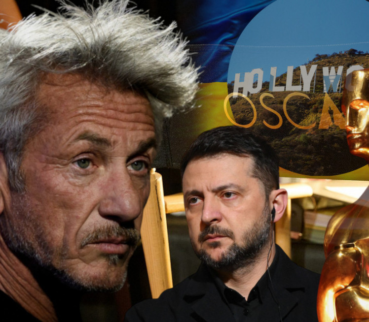 DOBIO OSKARA, IMAO "VAŽNIJA POSLA" Pen se družio s Zelenskim