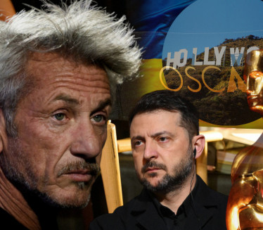 DOBIO OSKARA, IMAO "VAŽNIJA POSLA" Pen se družio s Zelenskim