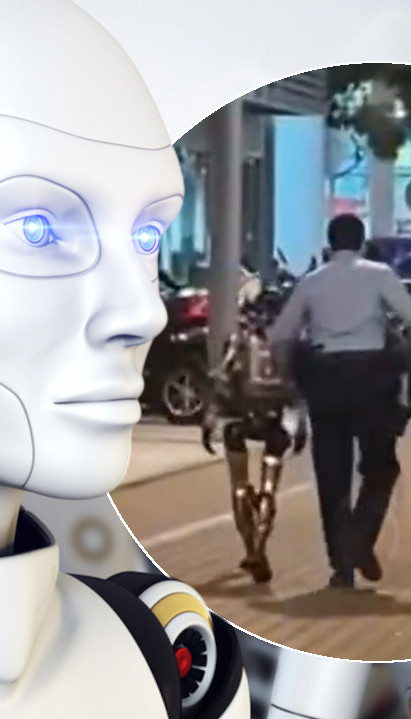 UHAPŠEN PRVI ROBOT IKADA? Prepao baku, policija ga "privela"