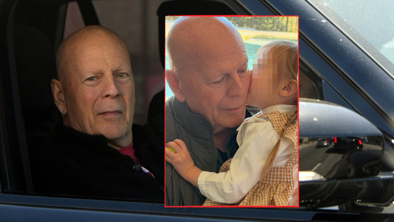 NOVA FOTKA BRUSA VILISA: Unuka u naručju, prizor topi srca