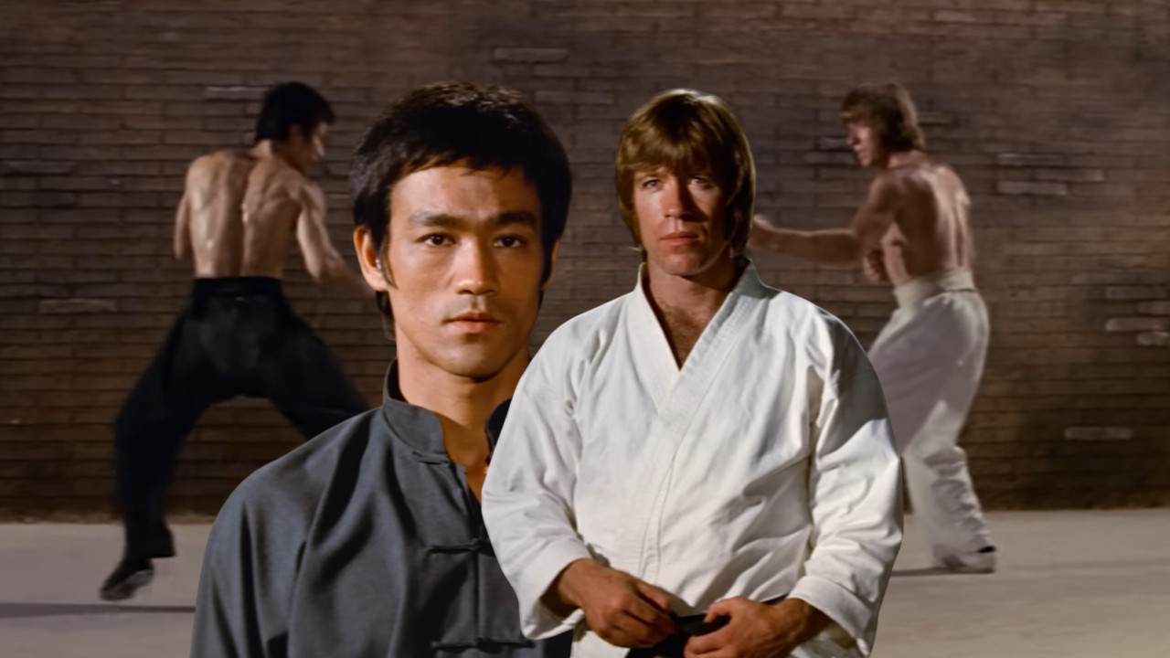 КУЛТНА, ИЛЕГАЛНА СЦЕНА: Борба Лија и Нориса - реванш на небу