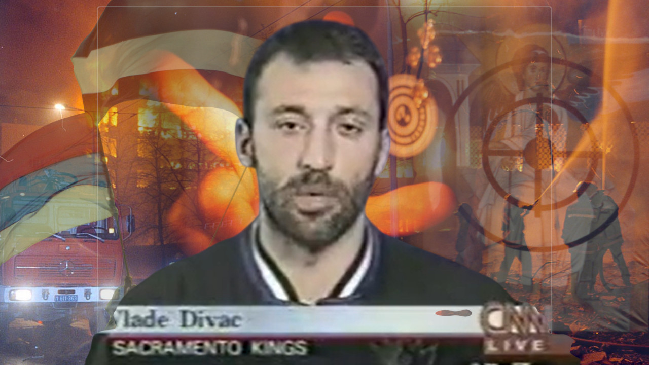 "ПОНОСАН ШТО САМ СРБИН!" Бомбе падале,Дивац се укључио заCNN