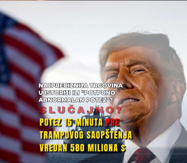 Ko je to zaradio 580 miliona $ 15 min pre Trampovog poteza?