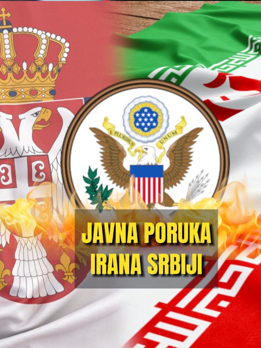 IRAN POSLAO JAVNU PORUKU SRBIJI: "Vi i mi smo simbol otpora"