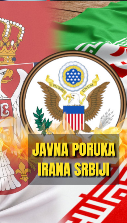 ИРАН ПОСЛАО ЈАВНУ ПОРУКУ СРБИЈИ: "Ви и ми смо симбол отпора"