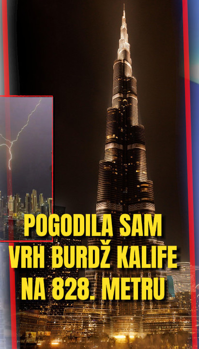 POGODILA BURDŽ KALIFU: Snimljen jeziv trenutak udara (VIDEO)