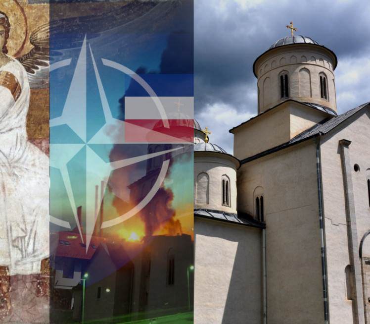 VIDELA BELOG ANĐELA Italijanka letela da bombarduje Mileševu