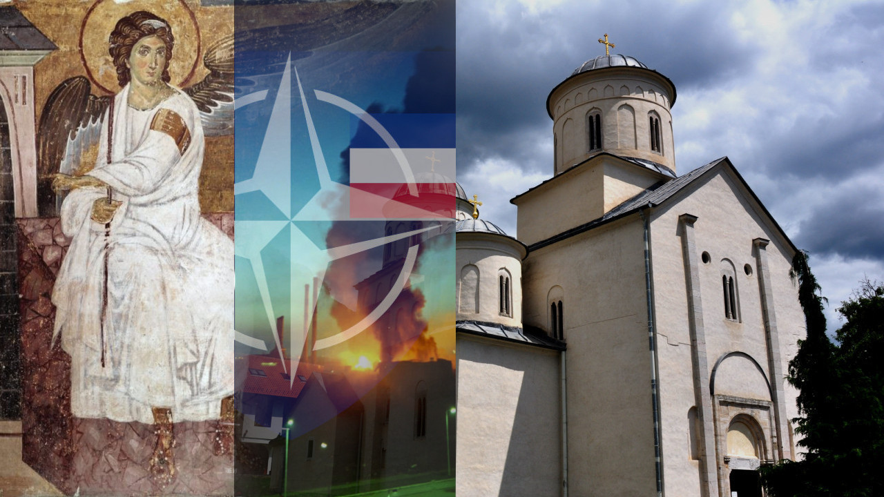 VIDELA BELOG ANĐELA Italijanka letela da bombarduje Mileševu