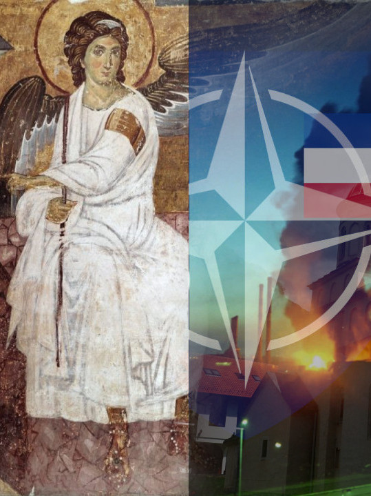 VIDELA BELOG ANĐELA Italijanka letela da bombarduje Mileševu