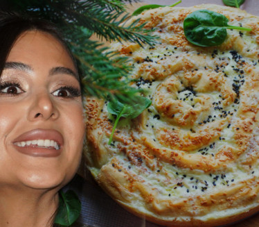 TASINA PITA SA MESOM: Omiljena pita njenog supruga!