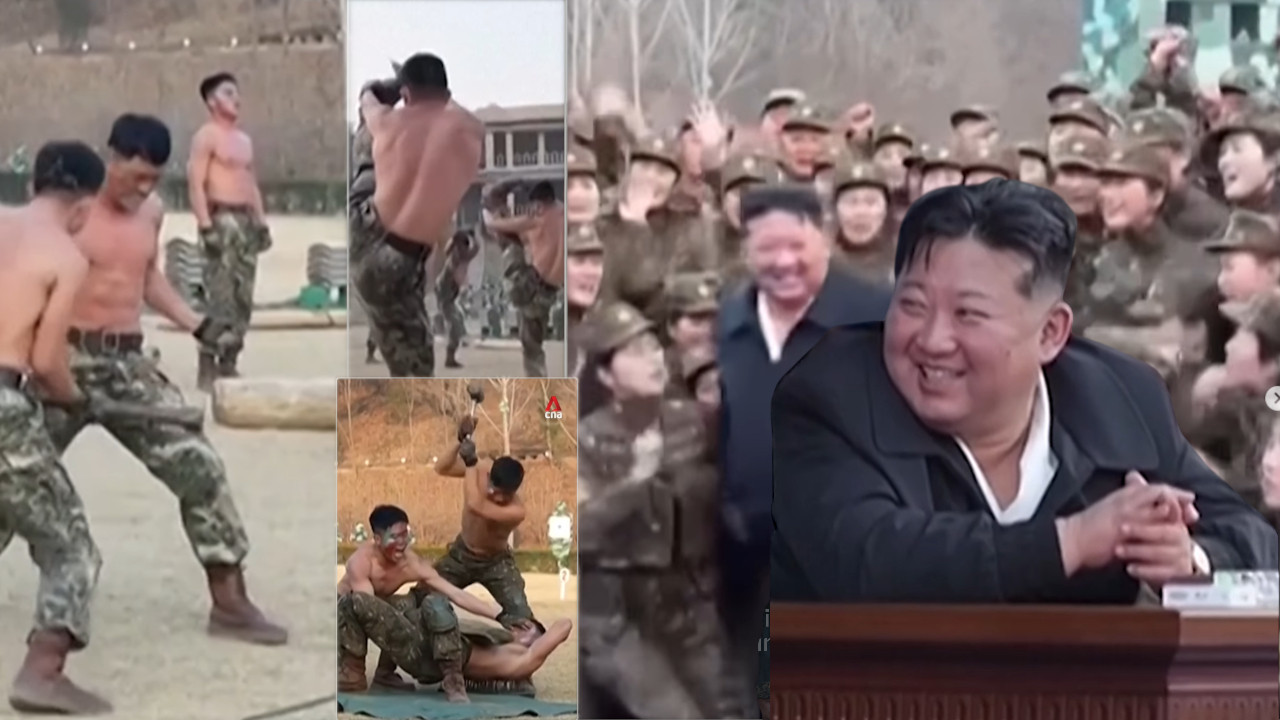 СКОРО НИЈЕ БИО ОВОЛИКО СРЕЋАН: Ким гледао вежбу специјалаца