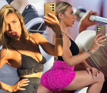 ZADIHANA I MOKRA DO KOŽE Jovana se javila iz teretane (FOTO)