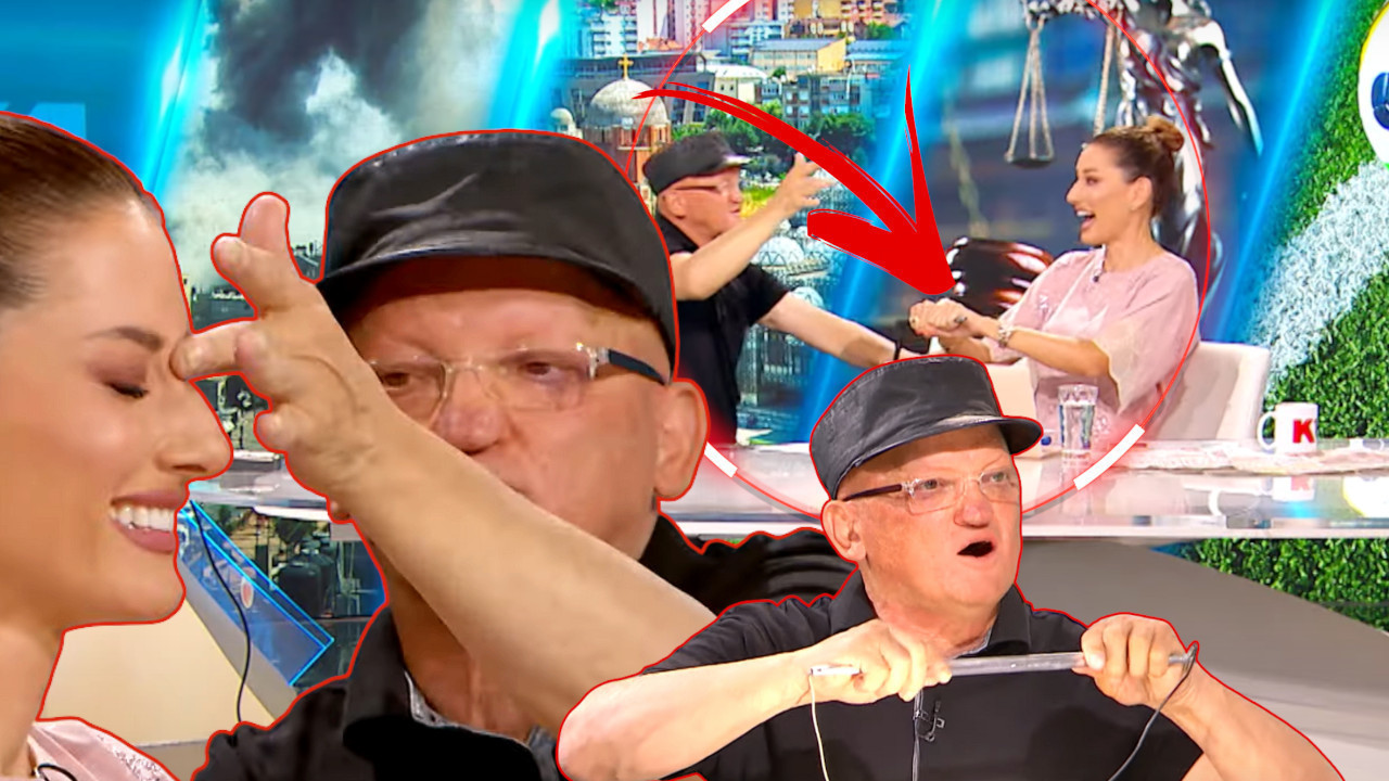 GOLA SAM VODA! Biba Struja dodirnuo Jovanu - reakcija je HIT