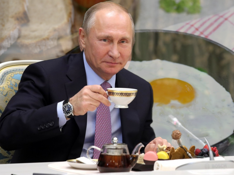 ŠTA DORUČKUJE PUTIN? Predsednik Rusije jedno posebno voli