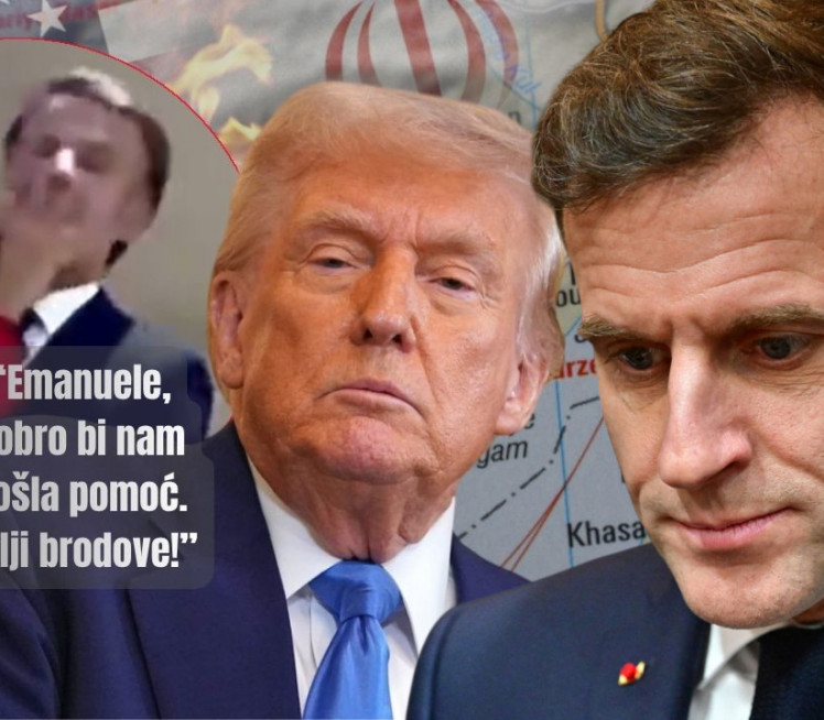 "Макрона туче жена, једва се опоравио од ударца у вилицу!"