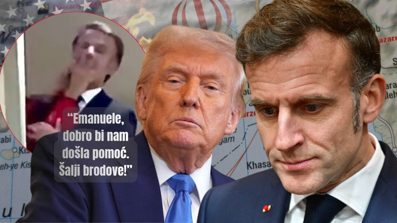 "Макрона туче жена, једва се опоравио од ударца у вилицу!"