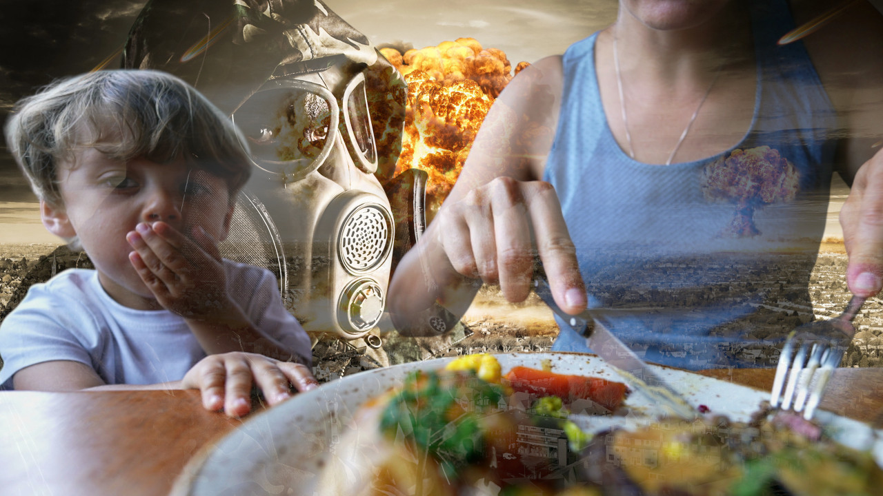 ПРИПРЕМА ЗА ТРЕЋИ СВЕТСКИ РАТ Чиме ова мајка храни децу