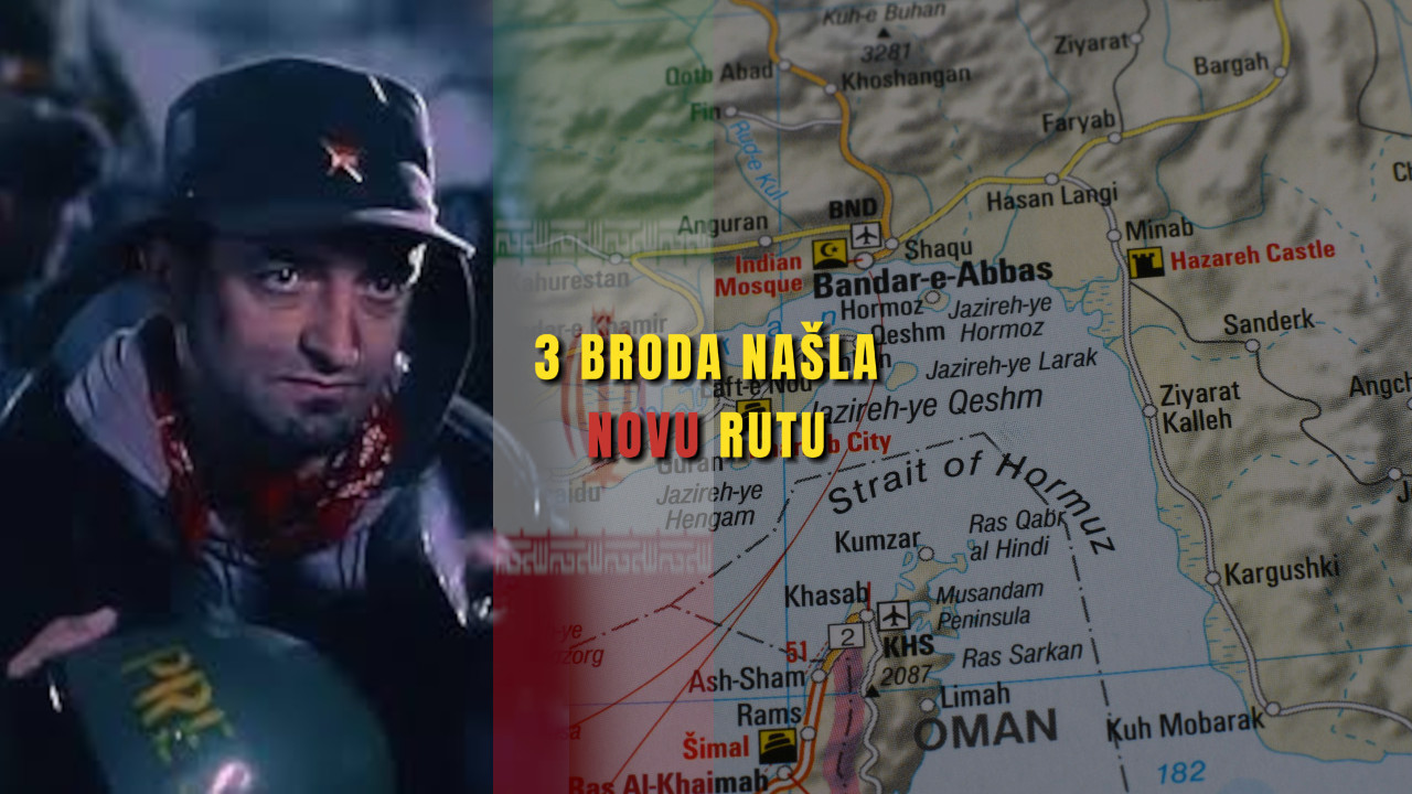 IRANCI NE VERUJU GDE SU PROŠLI: 3 broda izašla - novom rutom