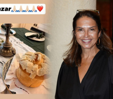 Vidite kako Nataša Ninković obeležava krsnu slavu (FOTO)