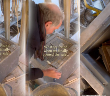 Реновирали кућу - у старом СЕФУ нашли право БОГАТСТВО