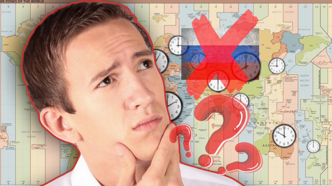 RUSIJA ODMAH IZA NJE: Koja država ima najviše vremenskih zona