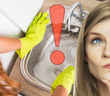 OPREZ: Ove TRI stvari nikako ne treba prosipati u sudoperu