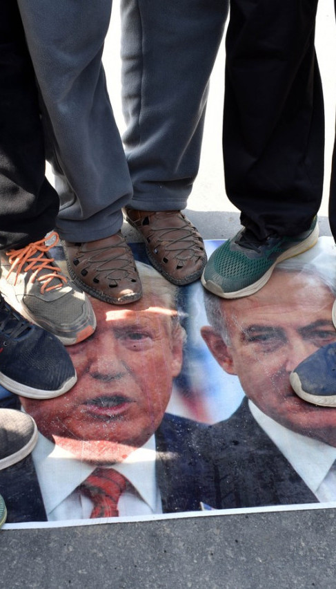 "Tramp - milosrdni anđeo, Izrael - hrabar, voljan i sposoban"