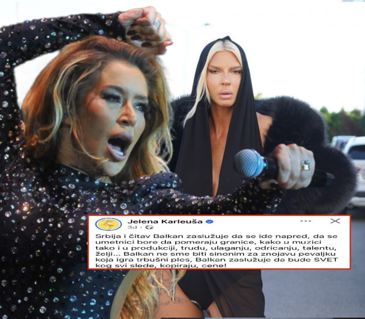 "ZGAĐENA SAM": Karleuša izvređala Teu "Ona je estradni mulj!"