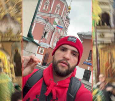 POSETIO SVETINJU U RUSIJI Veljko se oglasio na Veliki četvrtak