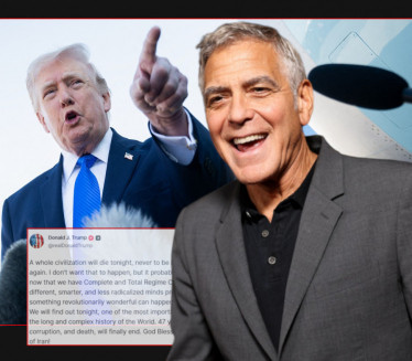 Ударио на Клунија - глумац изнео "ПРЉАВ ВЕШ" о Трампу