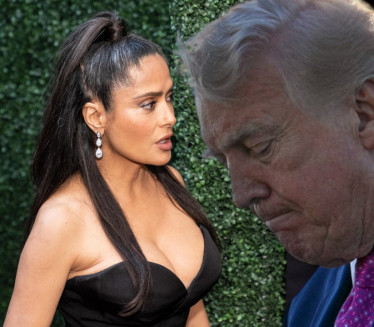 SKANDAL: Tramp muvao Salmu Hajek - ona sve ispričala javno