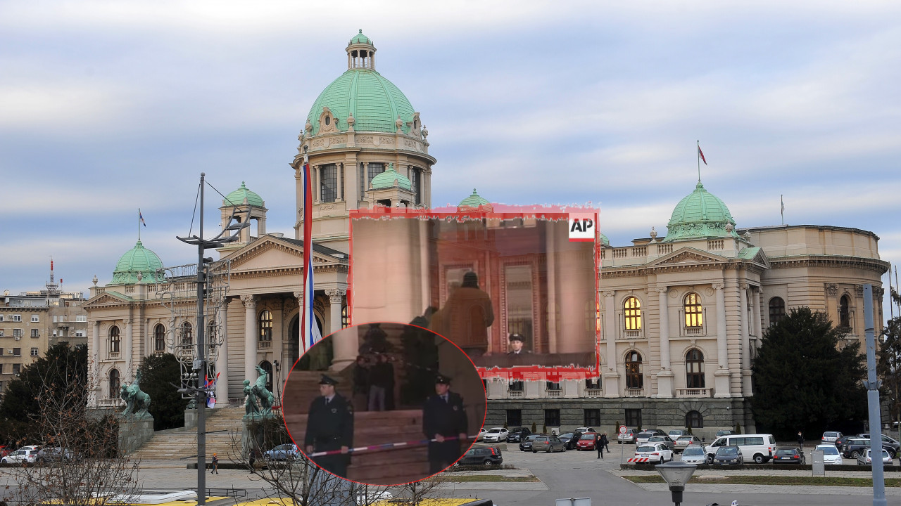 OSTAVIO 3 KOVERTE Samoubistvo eks šefa MUPa ispred Skupštine