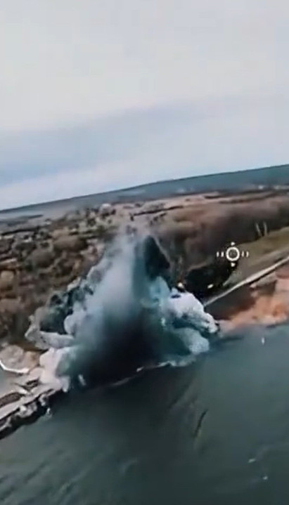 Strašan video: Rusi pogodili ključnu branu Harkova, 6 bombi