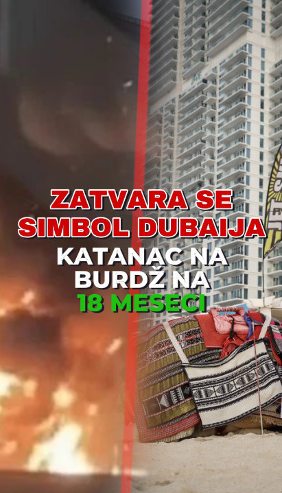 Pretrpeo štetu od iranskog drona: Zatvara se simbol Dubaija