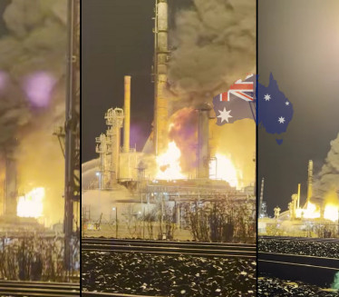 Usred rata u Iranu: Gori najveća rafinerija nafte Australije