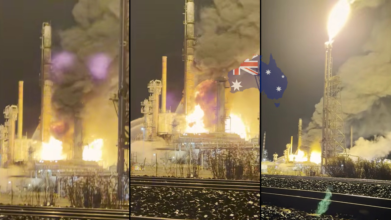 Usred rata u Iranu: Gori najveća rafinerija nafte Australije