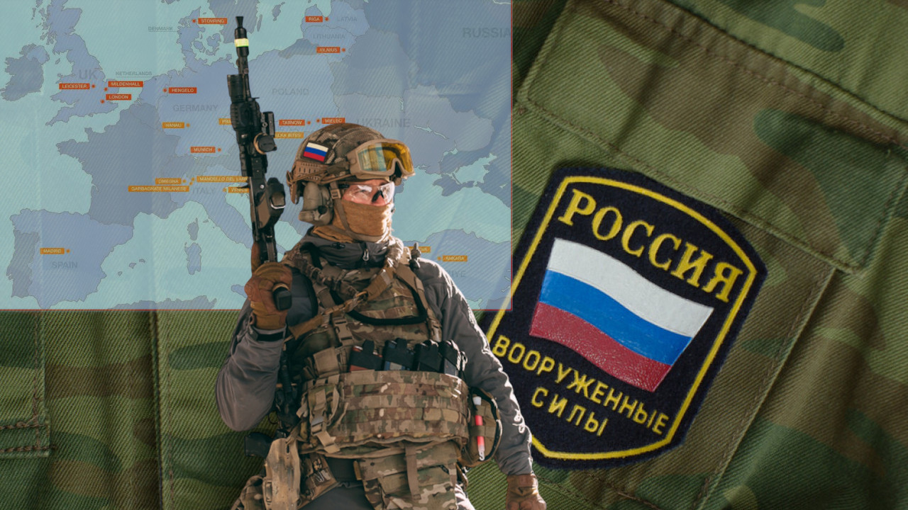 Rusi objavili mapu "legitimnih ciljeva" u Evropi! (FOTO)