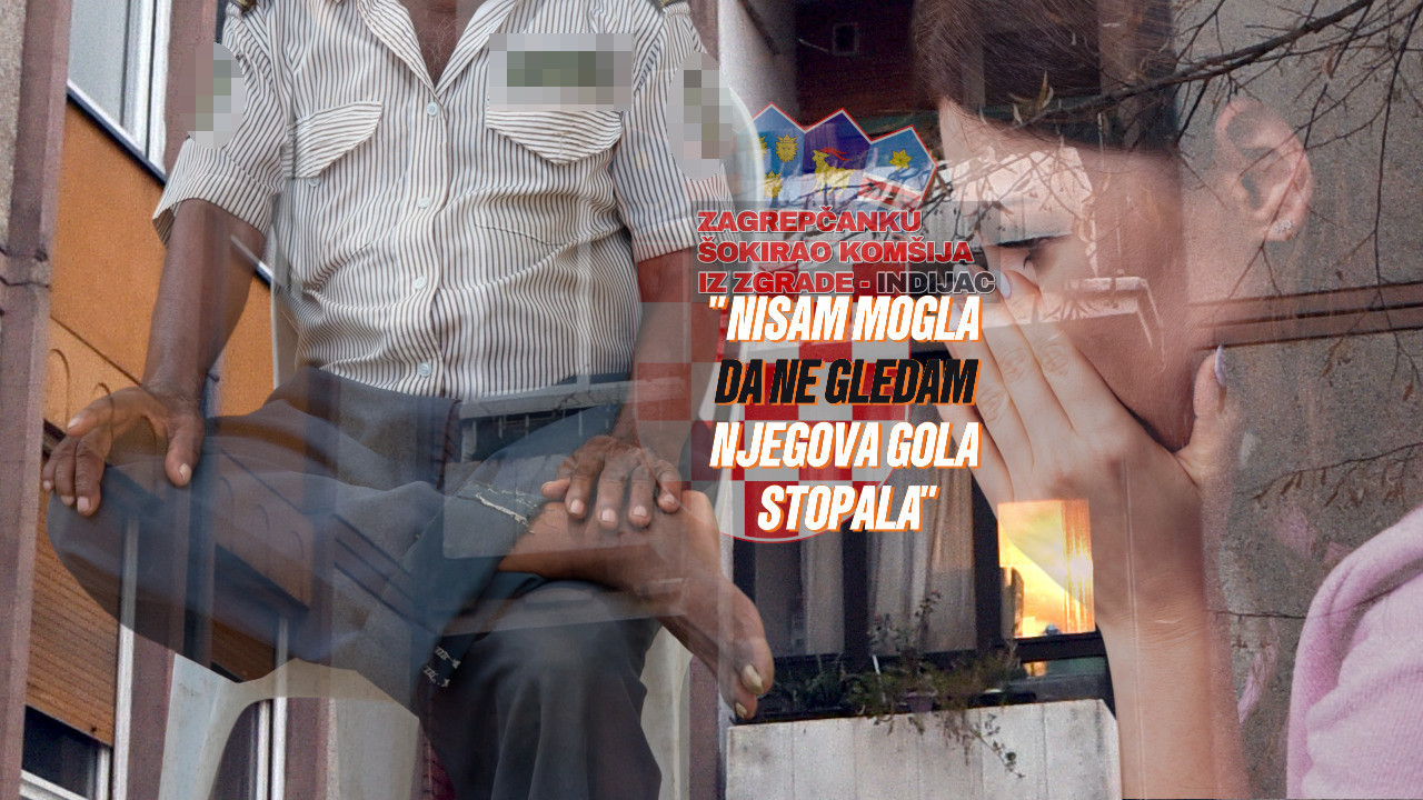 Šok u ZG: "Nisam mogla da ne gledam u stopala komše Indijca"