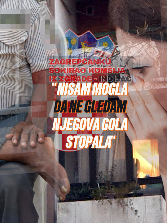 Šok u ZG: "Nisam mogla da ne gledam u stopala komše Indijca"