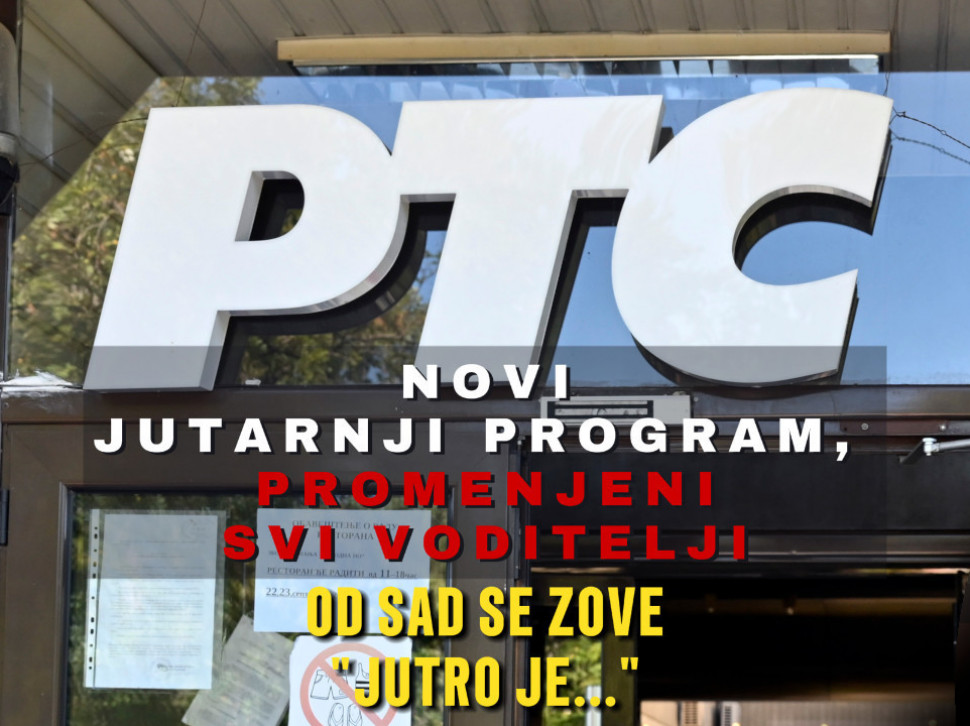 RTS objavio: Promenjeno ime jutarnjeg programa i svi voditelji