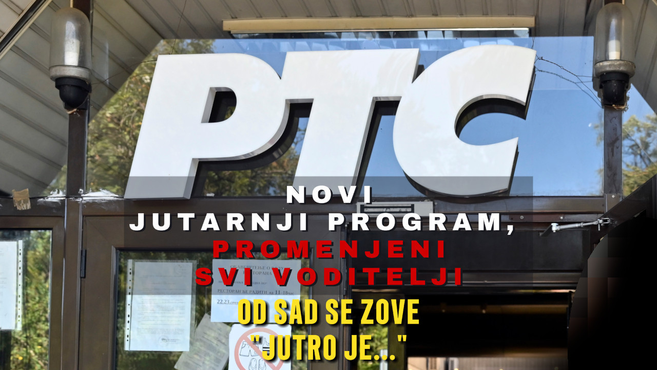 RTS objavio: Promenjeno ime jutarnjeg programa i svi voditelji