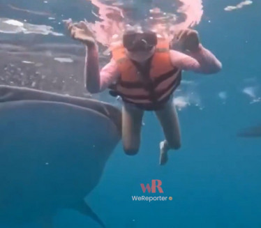 Хтела да направи селфи, а доживела сусрет са највећом рибом