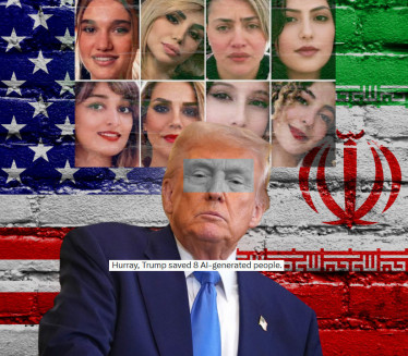 Tramp nasamaren: Likovao zbog puštanja Iranki, a one su AI?